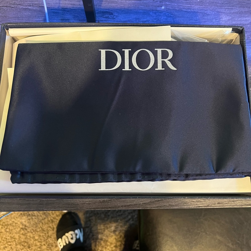 Dior Men's Sneakers - Black and navy